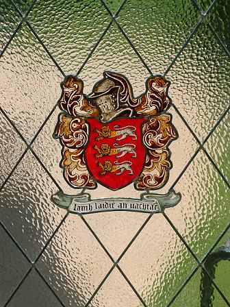 Tudor Coat of Arms Leaded Glass